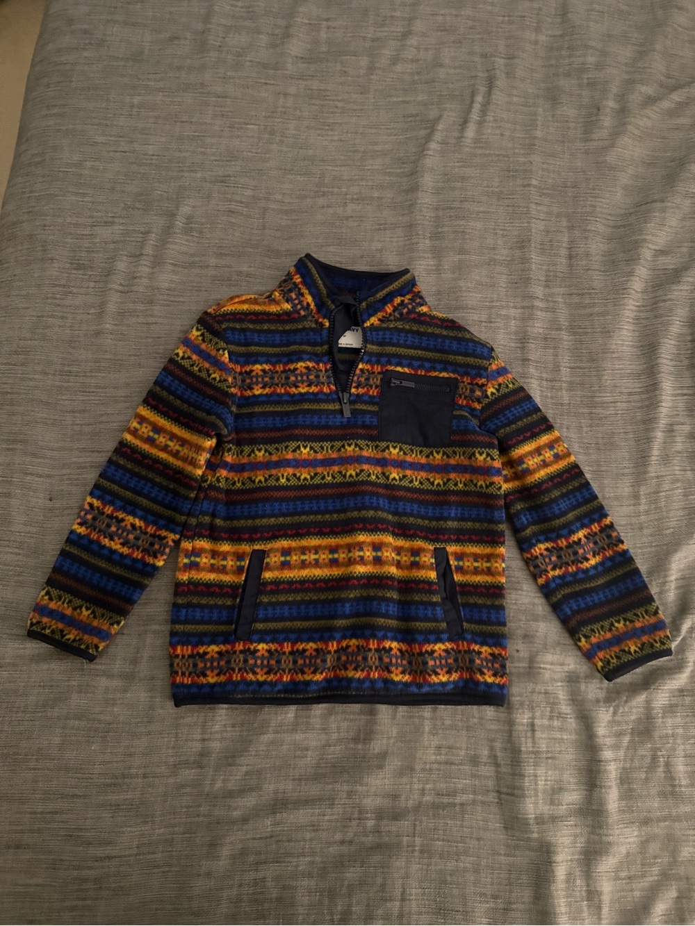 *RARE-SOLDOUT* 5T Old Navy Quarter-Zip Microfleece Sweater for Toddler Boys